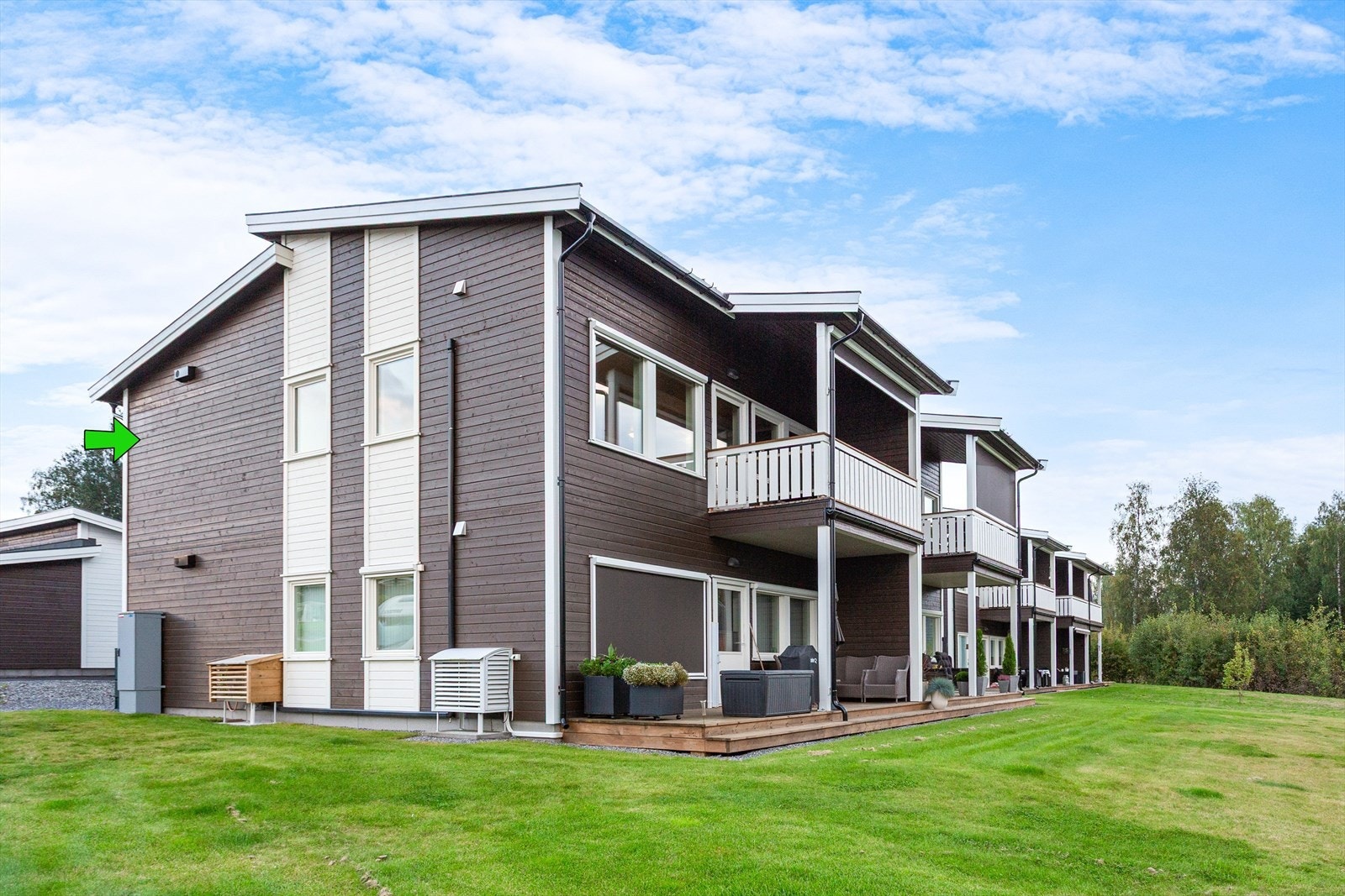 Trehusene i Eplehagen borettslag Galleribilde