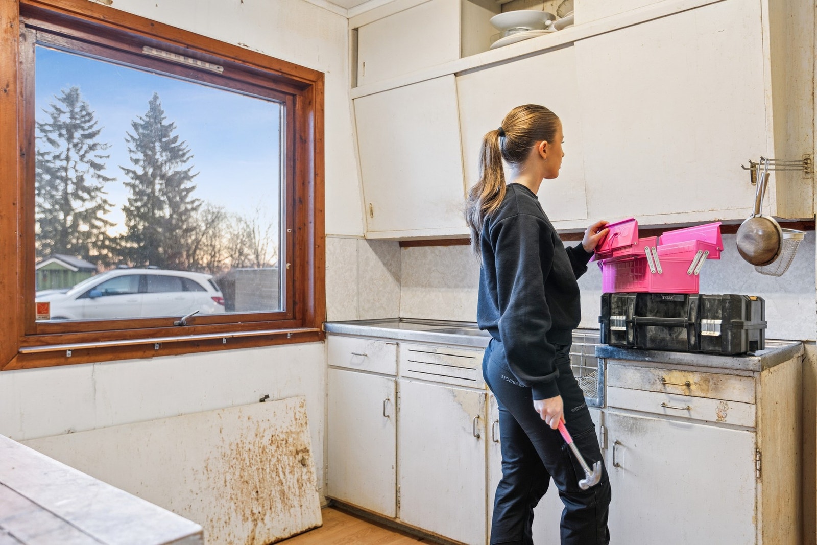 Her kan man velge selv om man vil rive eller restaurere. Galleribilde