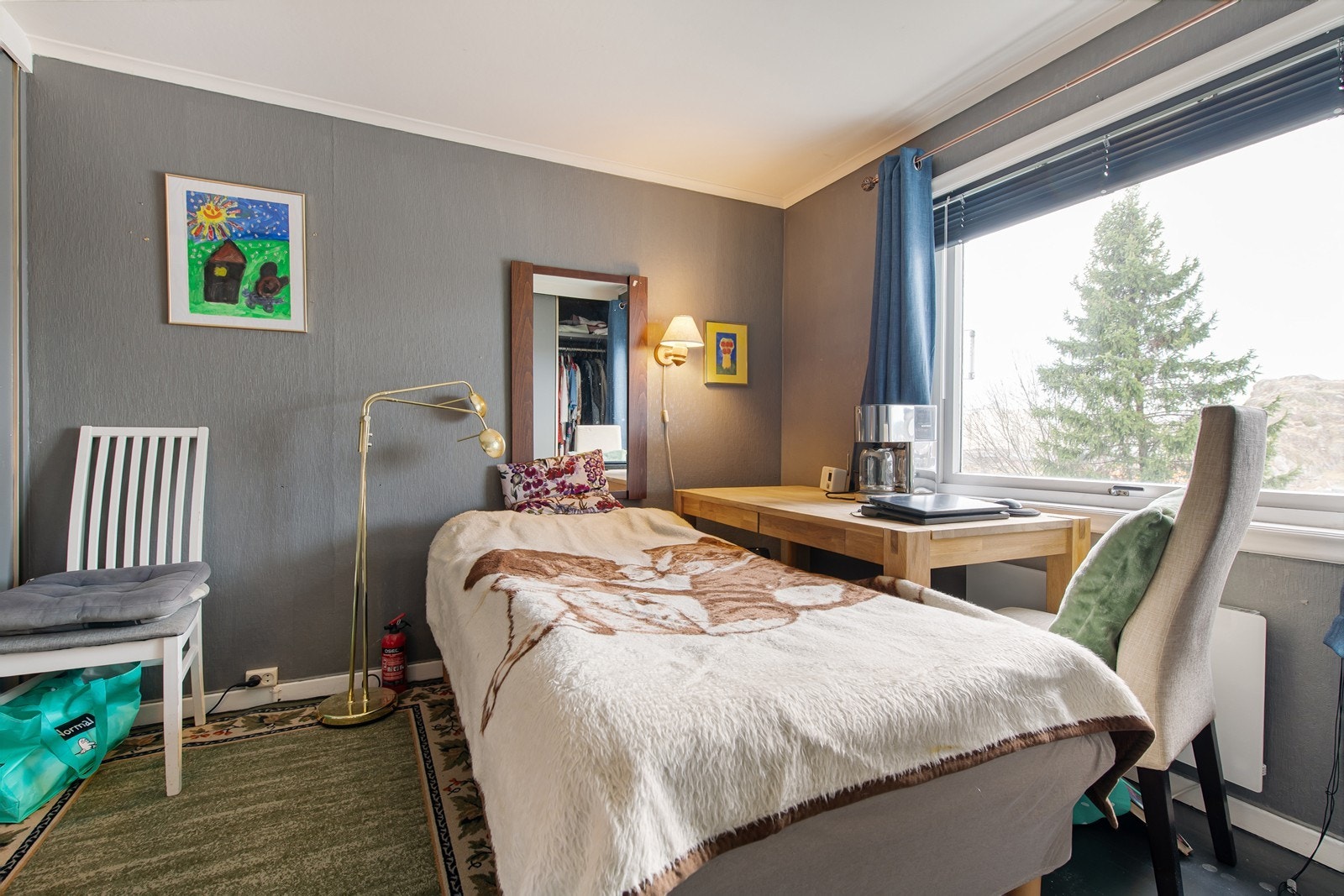 God plass på soverom 1 i andre etasje. Galleribilde