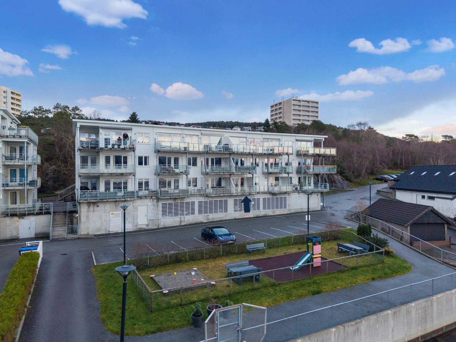 Plassering av leiligheten. Galleribilde