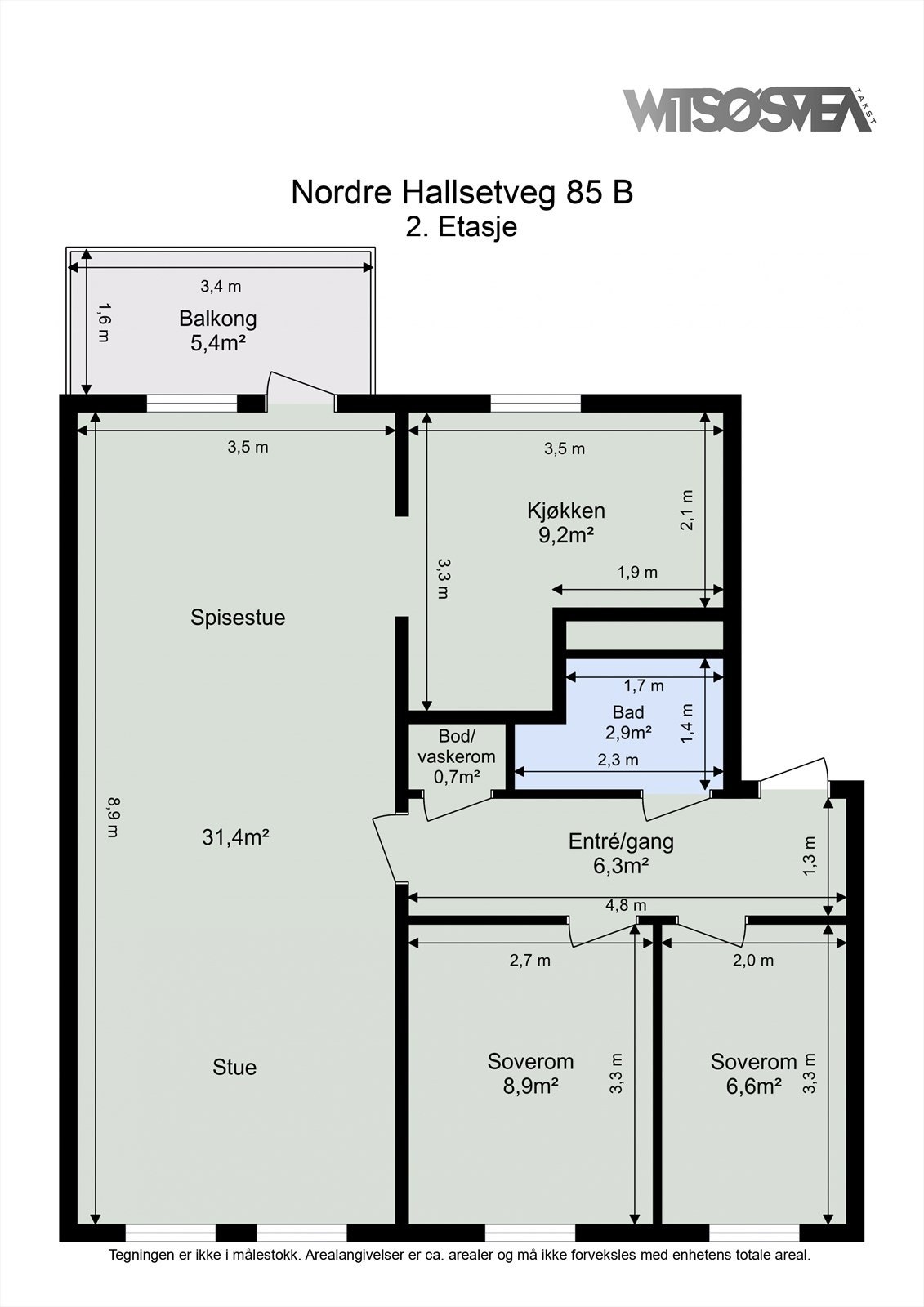 Plantegning. Galleribilde