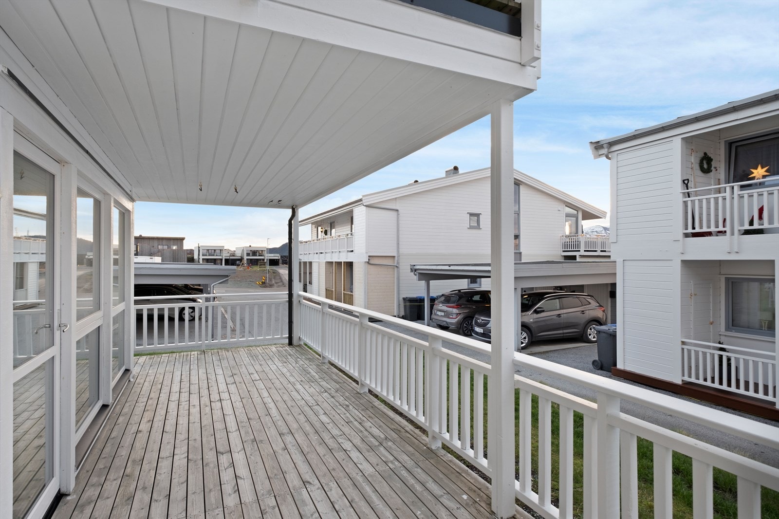 Stor terrasse Galleribilde