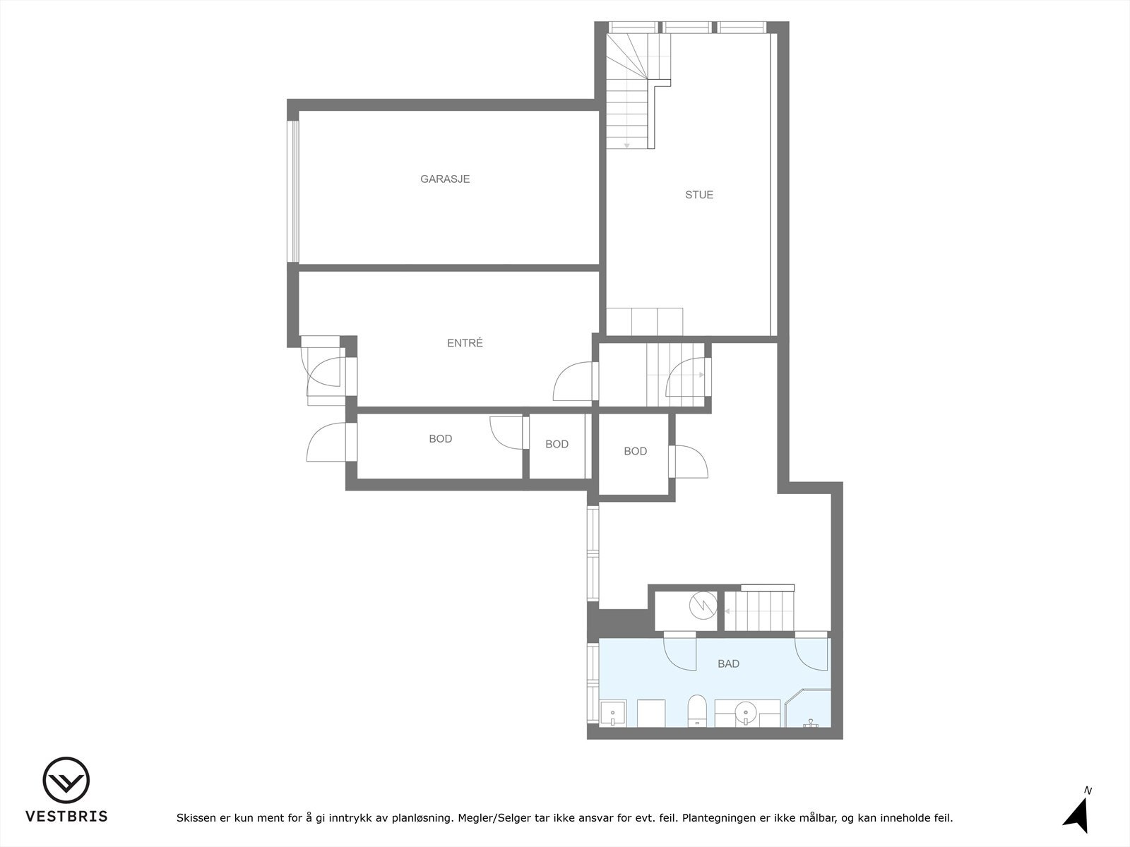 Plantegning. Galleribilde