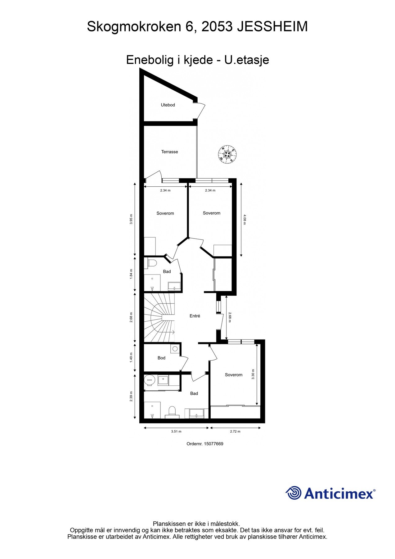 Plantegning 1. etasje. Galleribilde
