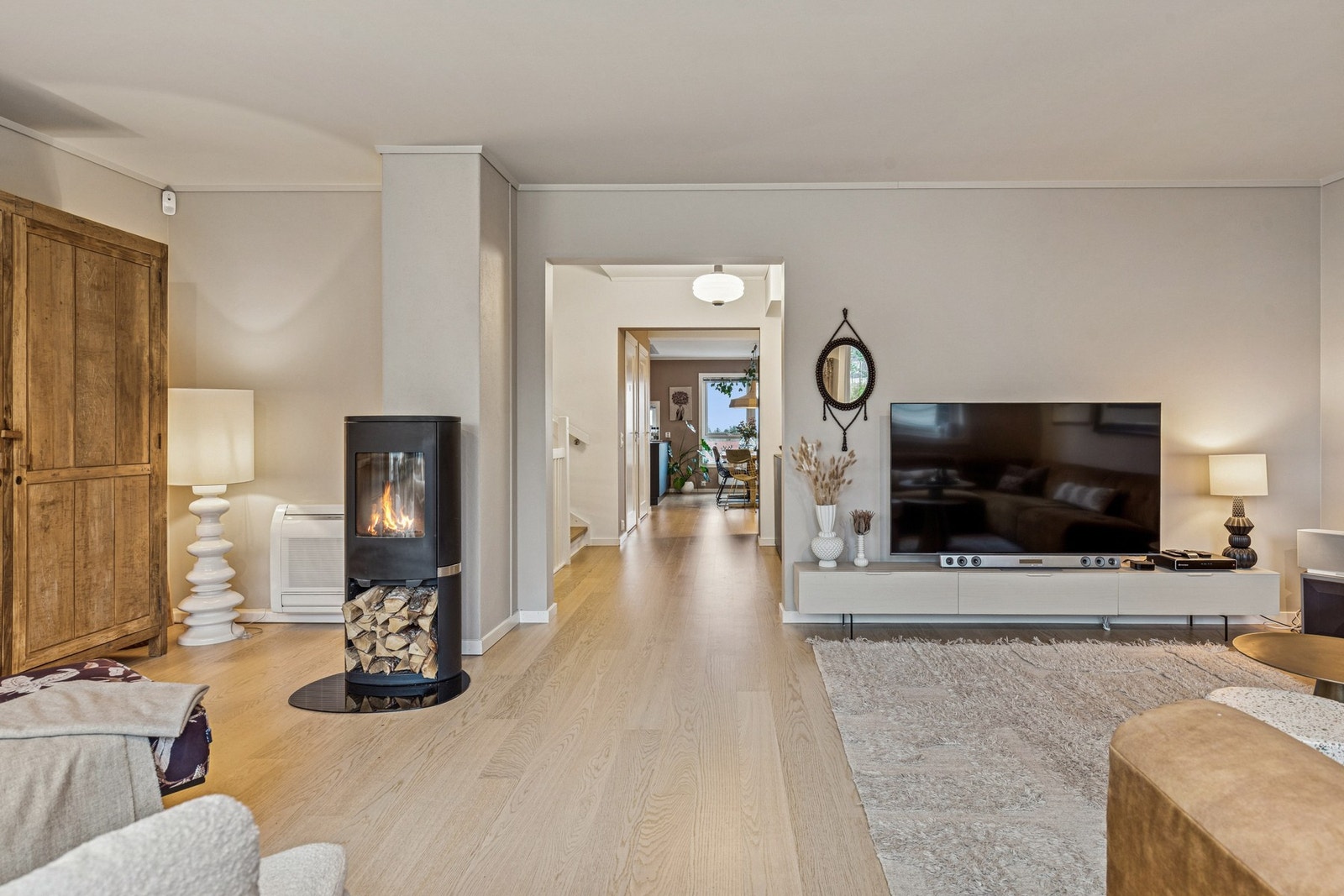 Peisovn bidrar til lun og behagelig atmosfære. Galleribilde