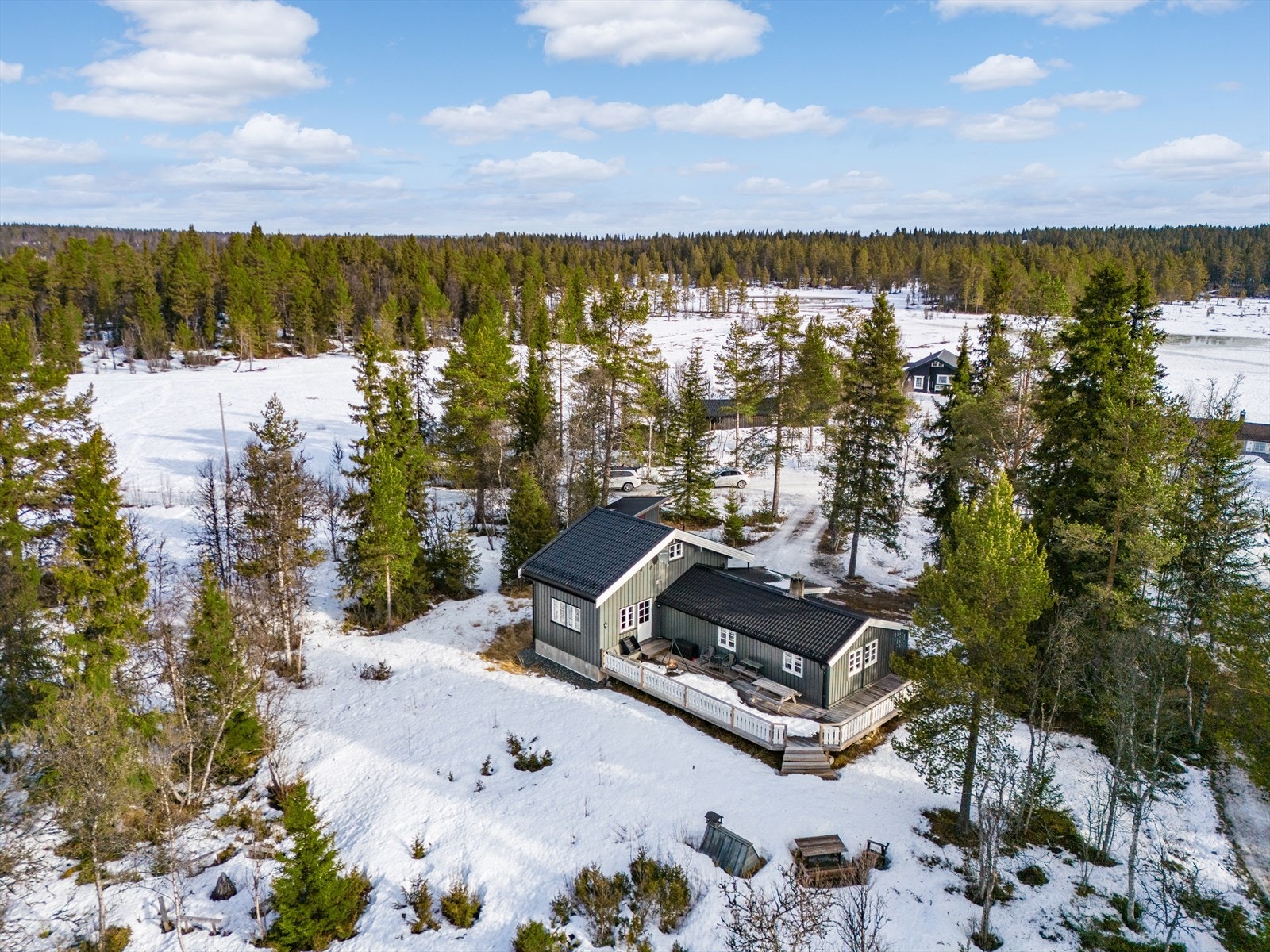 En fritidseiendom beliggende på Fjellheim- Golsfjellet. Galleribilde