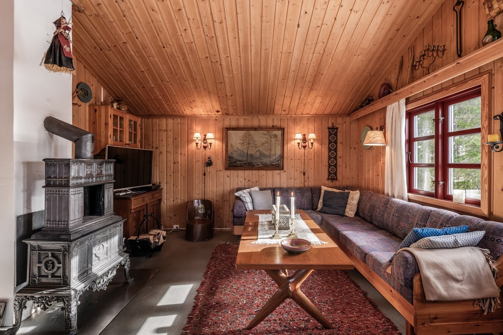 Hyggelig sofakrok. Galleribilde