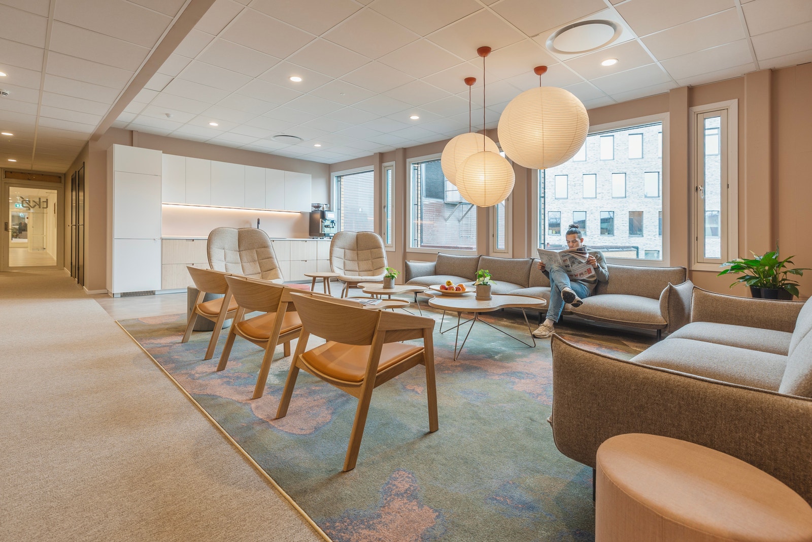 Utleid areal, her kan man hente inspirasjon og se hvilke potensiale som ligger i arealene som er ledig i bygget! Galleribilde