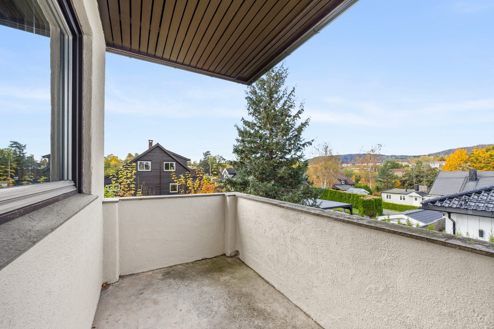 Balkong ut fra soverom Galleribilde