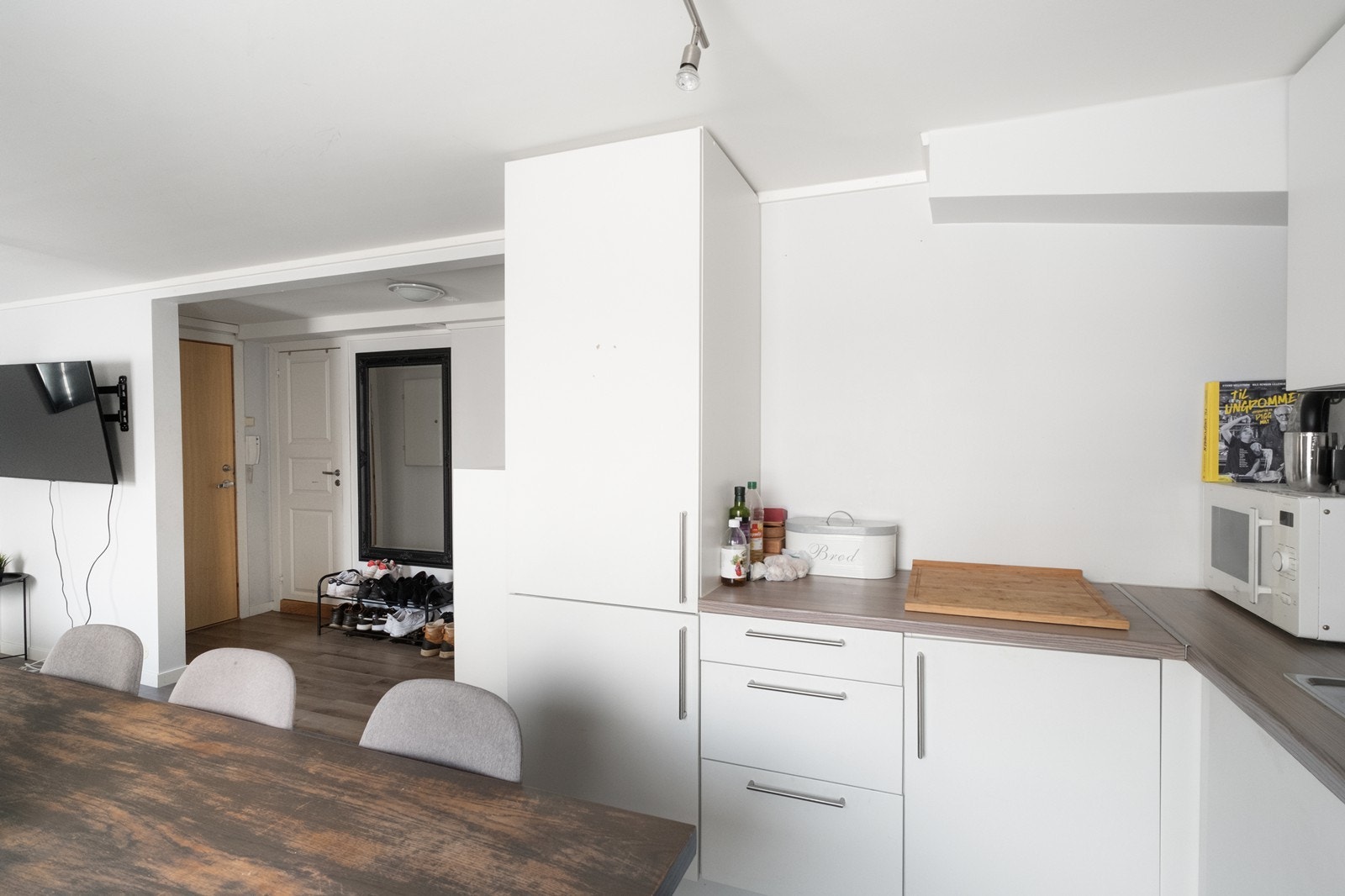 Det er også åpen løsning mot entrè. Galleribilde