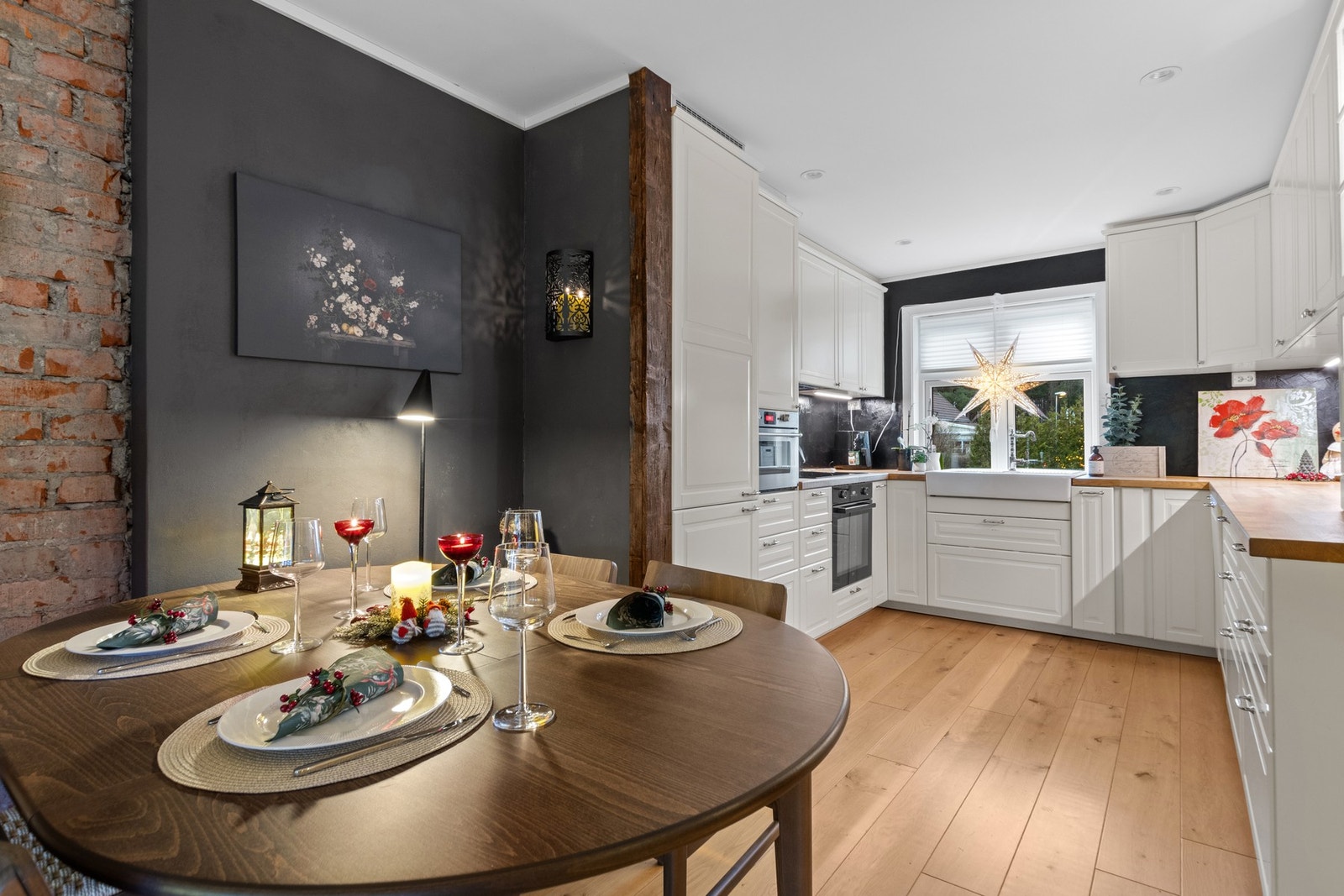 Kjøkken. Galleribilde