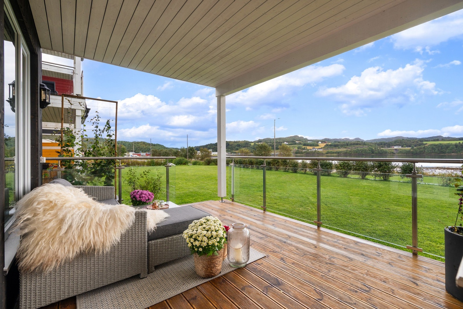 Her kan du nyte den flotte sjøutsikten Galleribilde