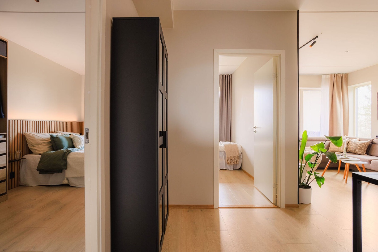 I leiligheten finner du to soverom. Begge av fin størrelse. Galleribilde