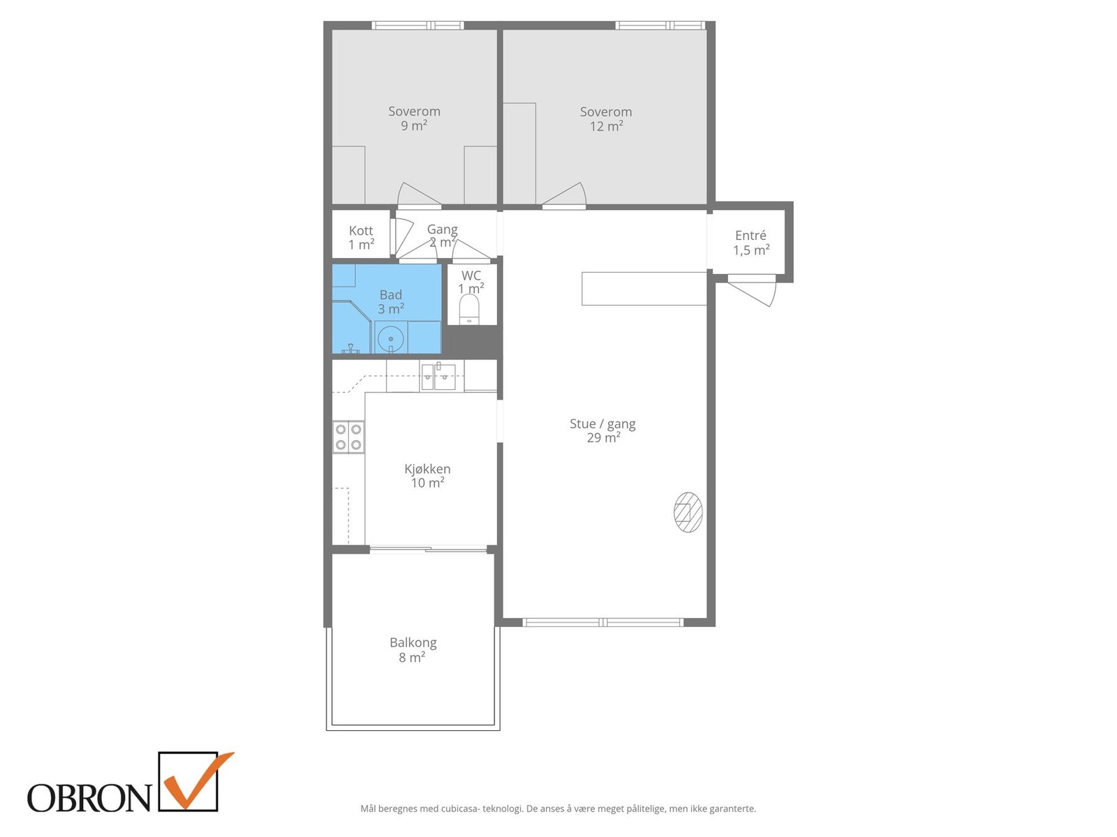 Planskisse. Galleribilde