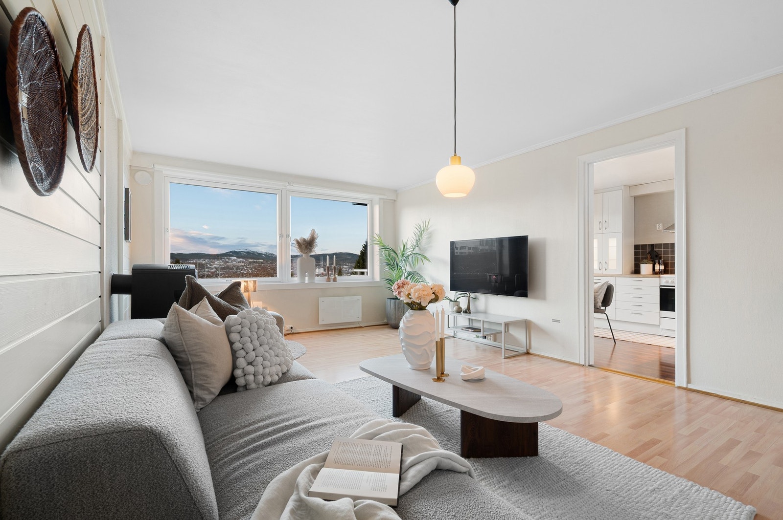 En pen 3-roms leilighet i populære Othilienborg borettslag. Galleribilde