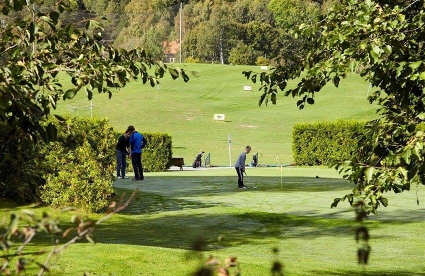 Golfbane i Groruddalen. Galleribilde