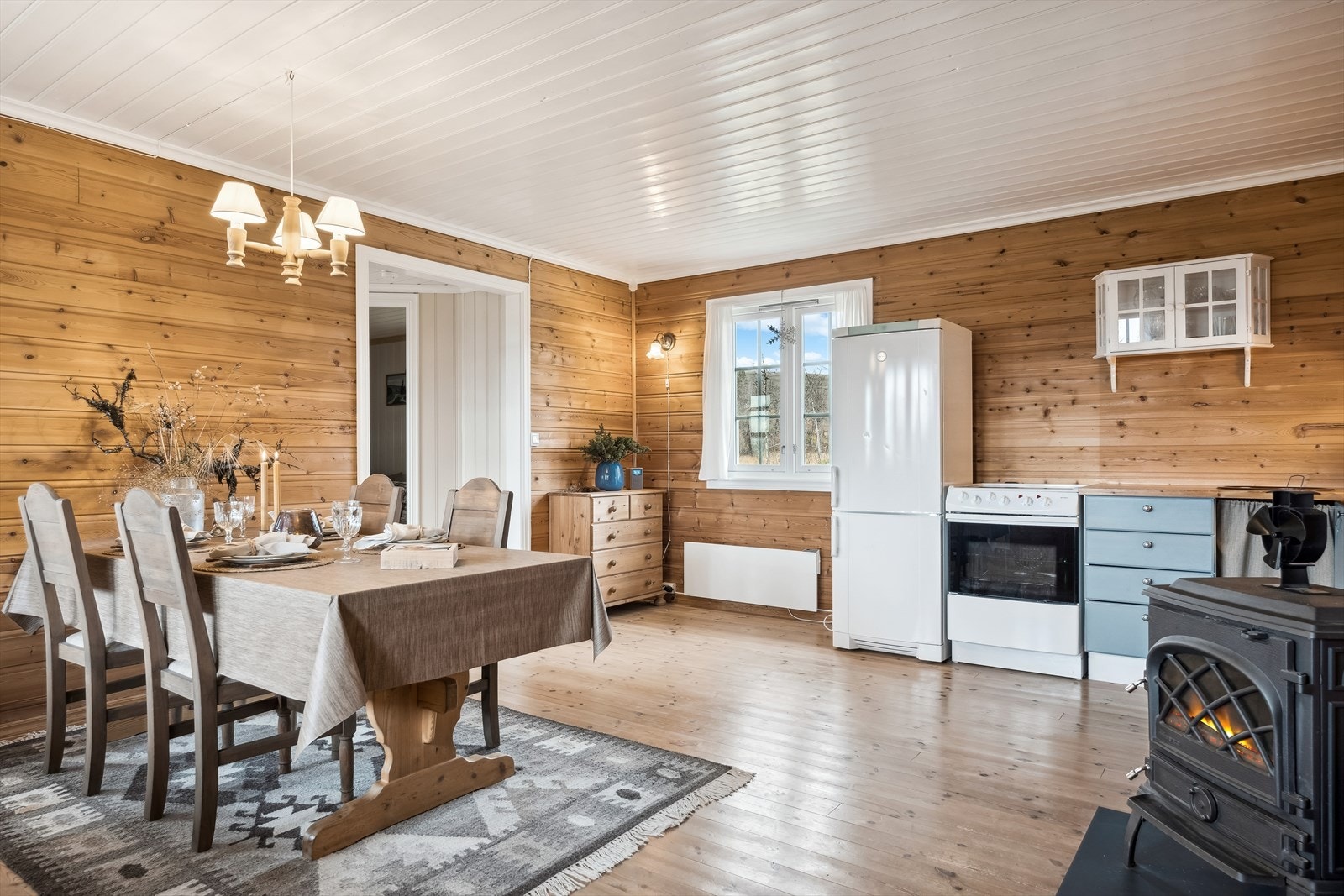 Her kan alle samles til en deilig frokost og planlegging av dagens utflukt. Galleribilde