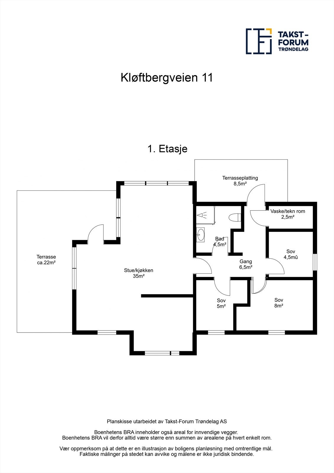 Plantegning. Galleribilde