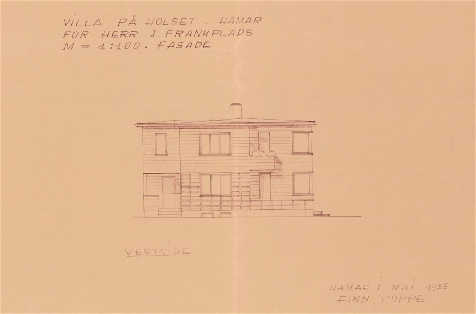 Villa Frankplads. Galleribilde