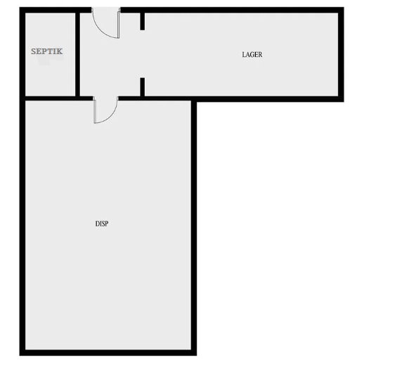 Plantegning kjeller Galleribilde