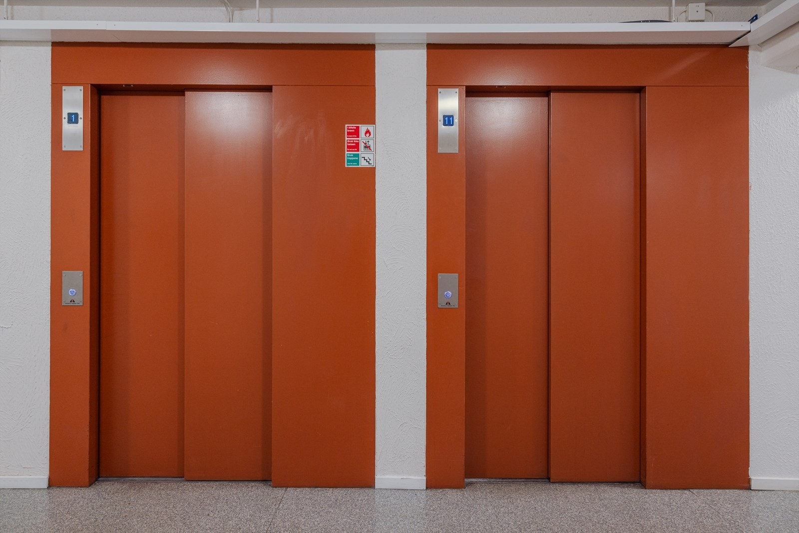 Heisadkomst opp til 9 etg. Galleribilde