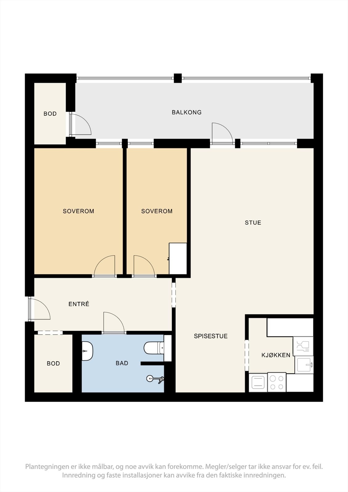 Plantegning. Galleribilde