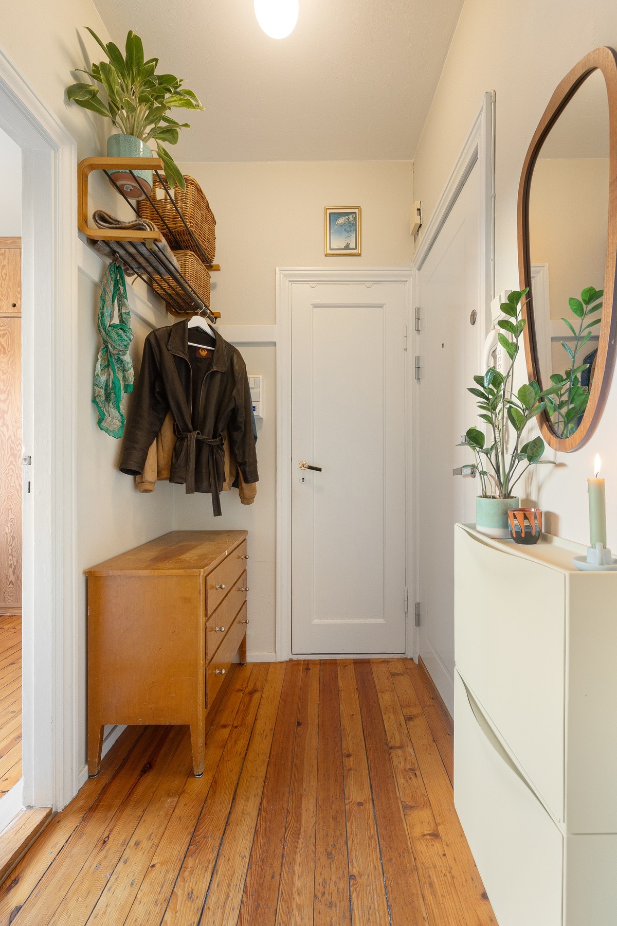 Ved inngang til entréen møtes man av et hyggelig førsteinntrykk. Galleribilde