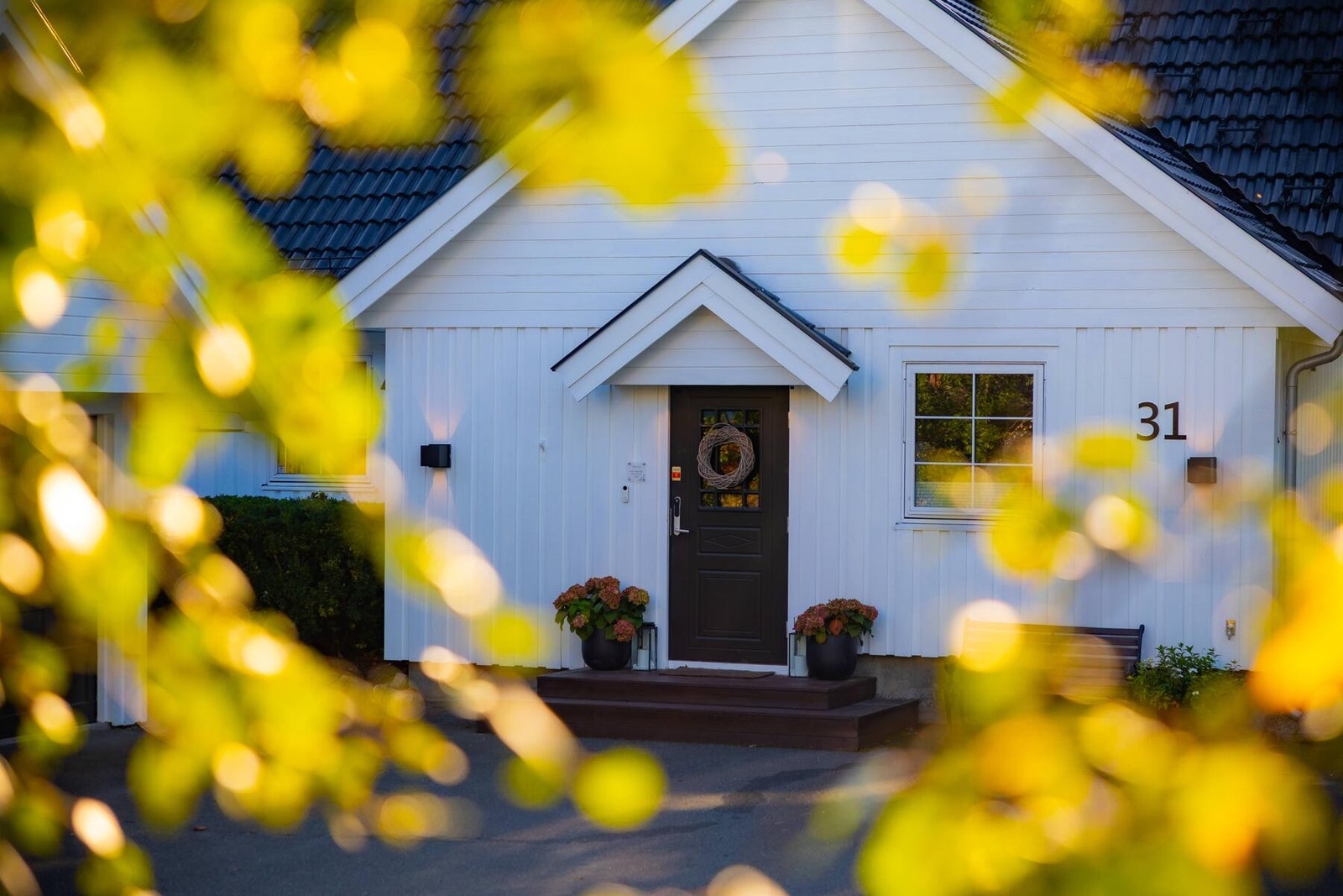 La oss se hvordan de vakre uteområdene er på sommerstid. Galleribilde