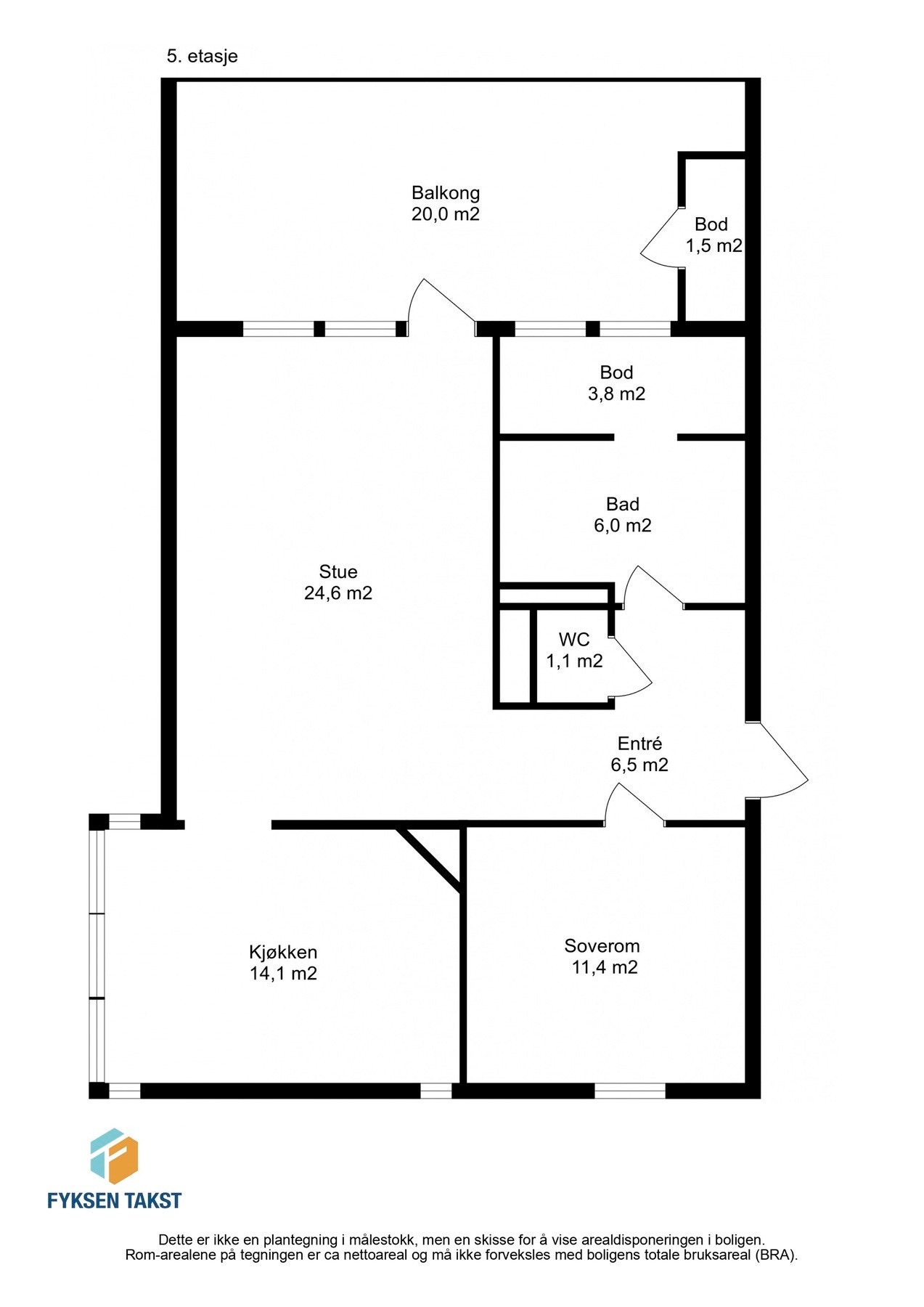 Planskisse. Galleribilde