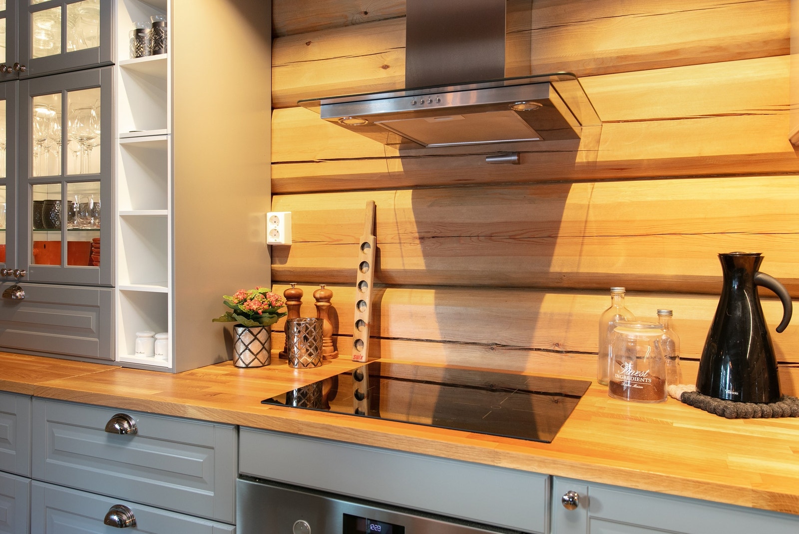 Detaljefoto fra kjøkken Galleribilde