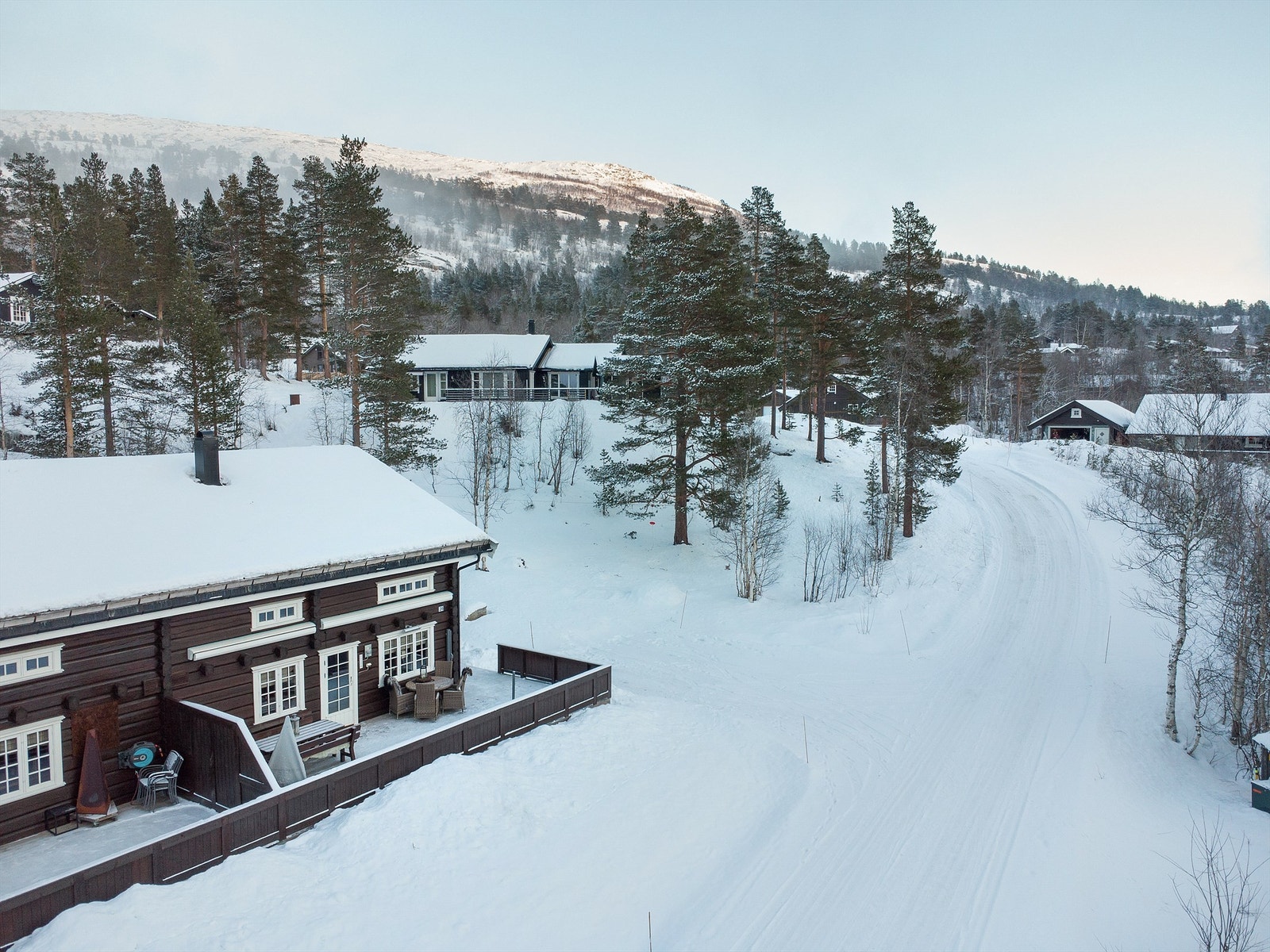 Dronebilde Galleribilde