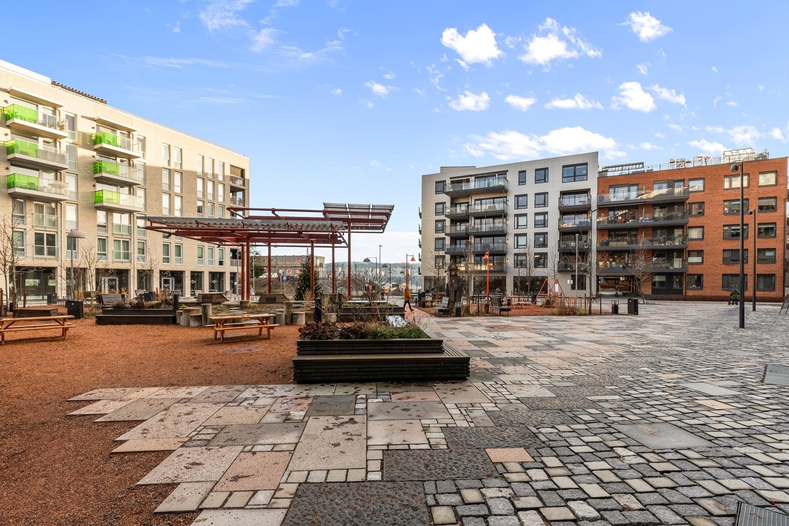 Vollebekk torg Galleribilde