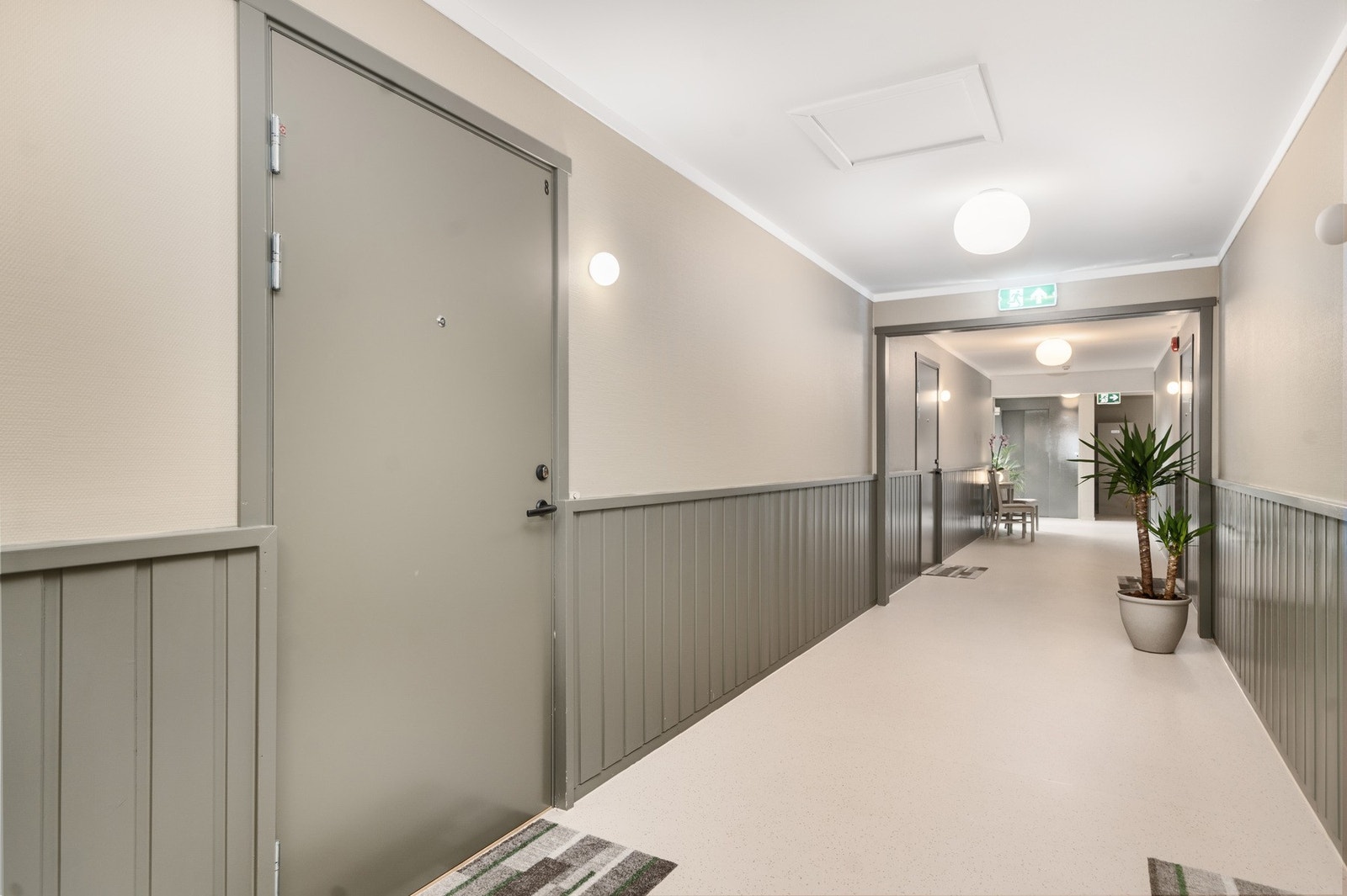 Fellesarealene er blitt pusset opp og fremstår meget innbydene. Galleribilde