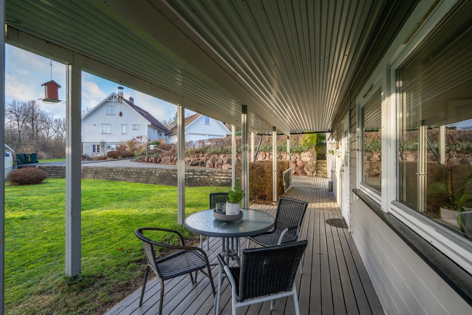 Hyggelig uteplass Galleribilde