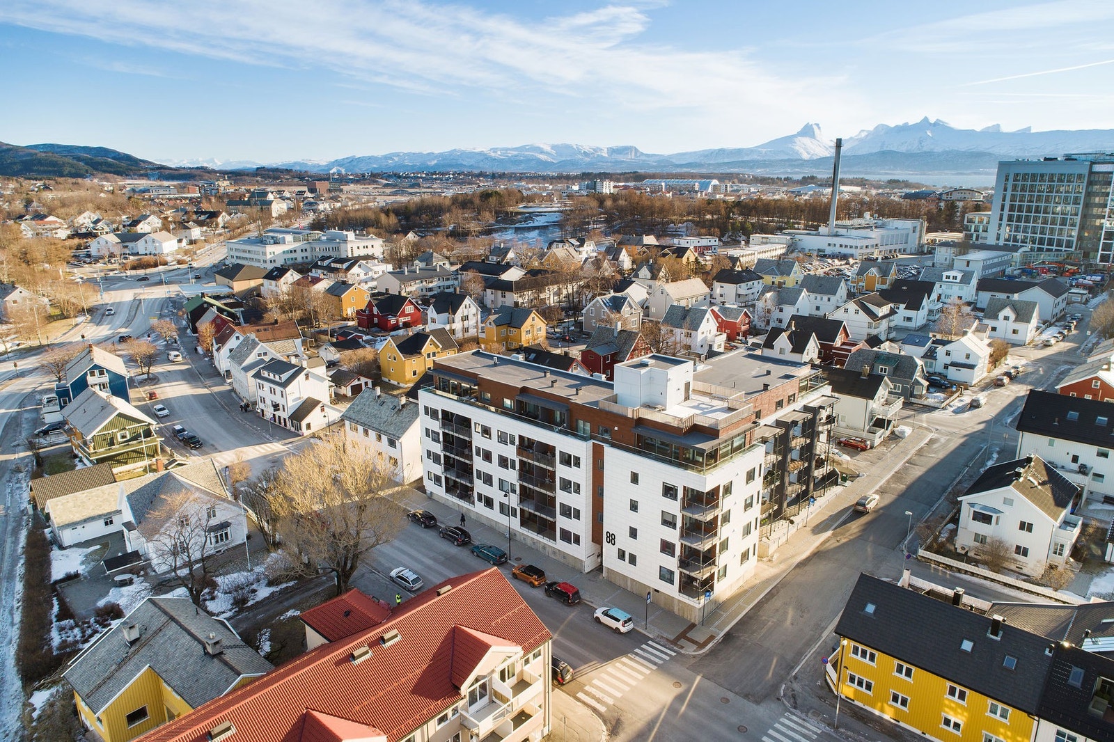 Velkomen til Sentrumshagen leilighet H0302. Nordvendt selveierleilighet med heis og garasje. Foto: EFKT. Galleribilde