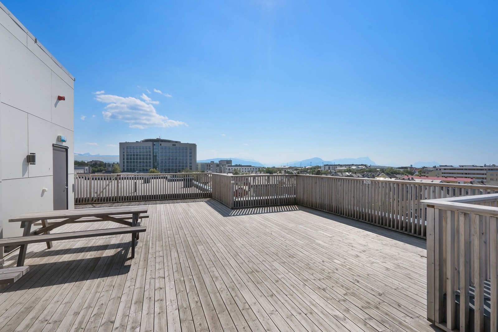 Felles takterrasse Galleribilde