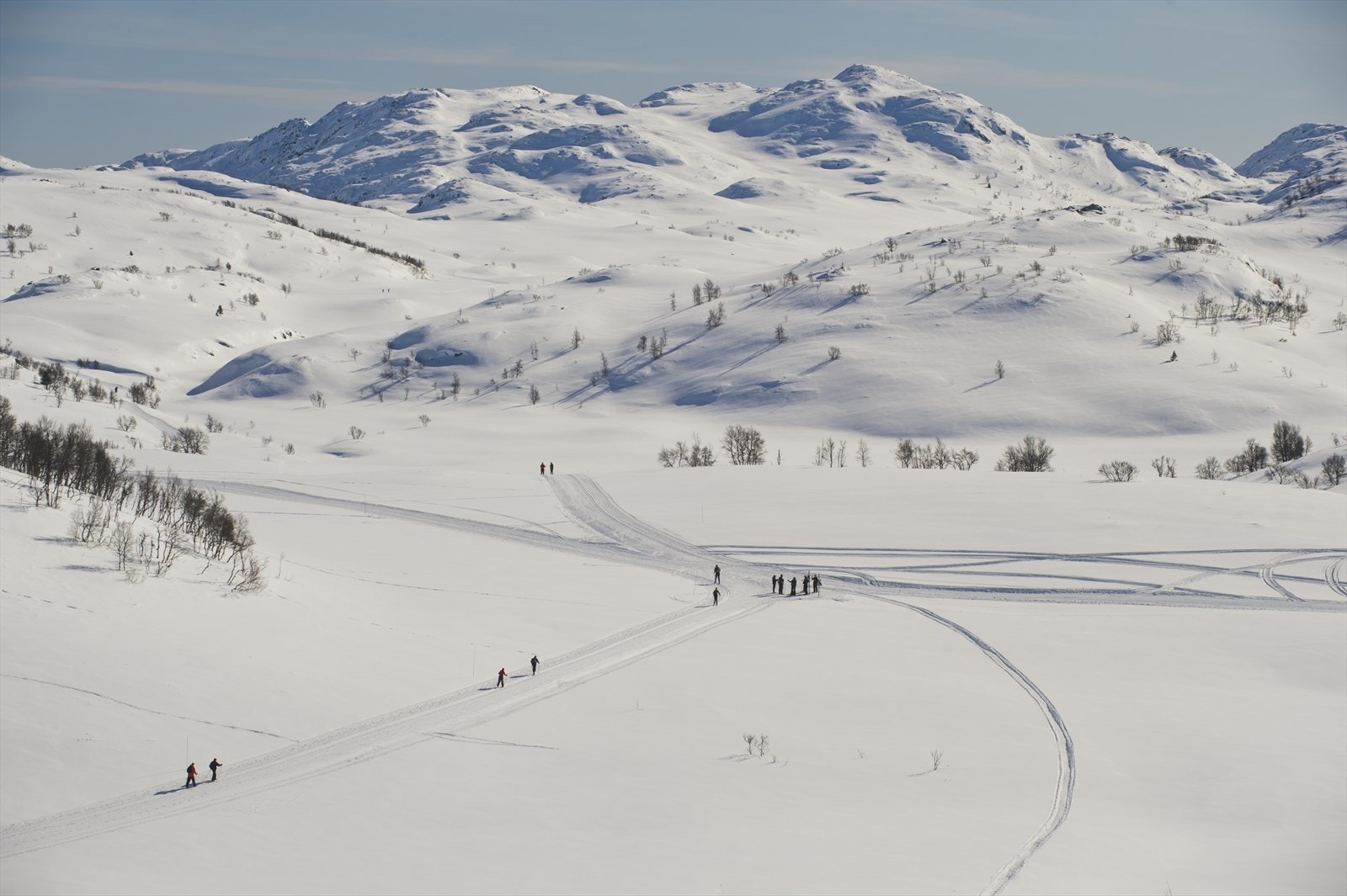 Fantastiske mulighet for de som er glad i å gå på langrennski Galleribilde