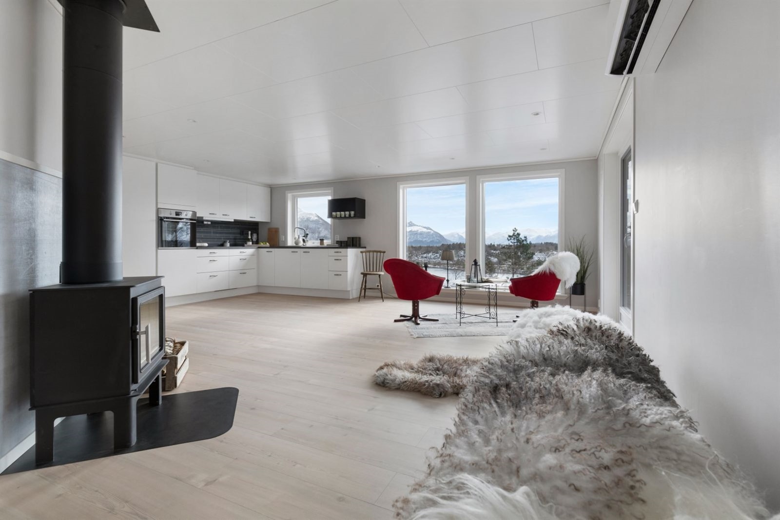 Romslig stue Galleribilde