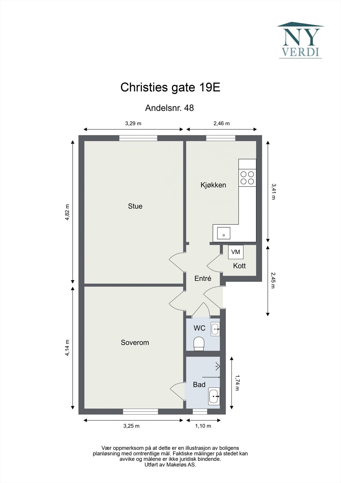 Plantegning. Galleribilde