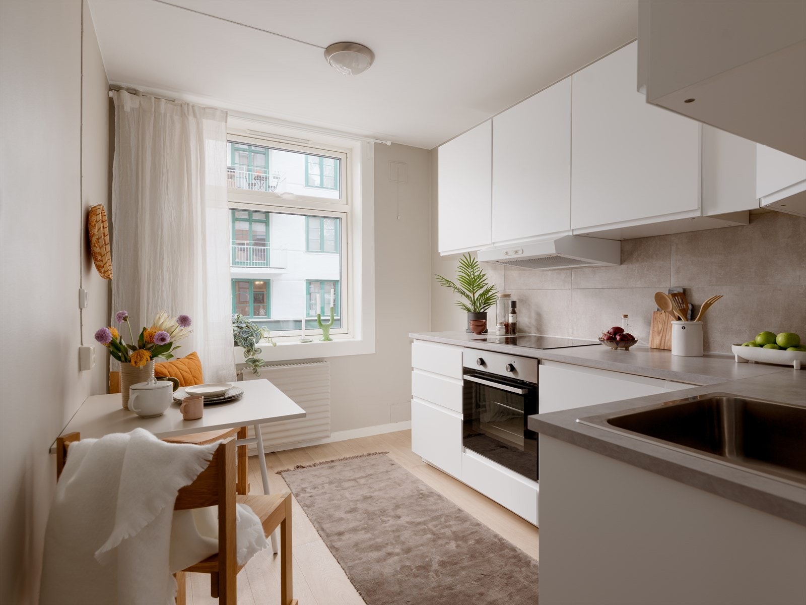 Her får du også separat kjøkken. Galleribilde