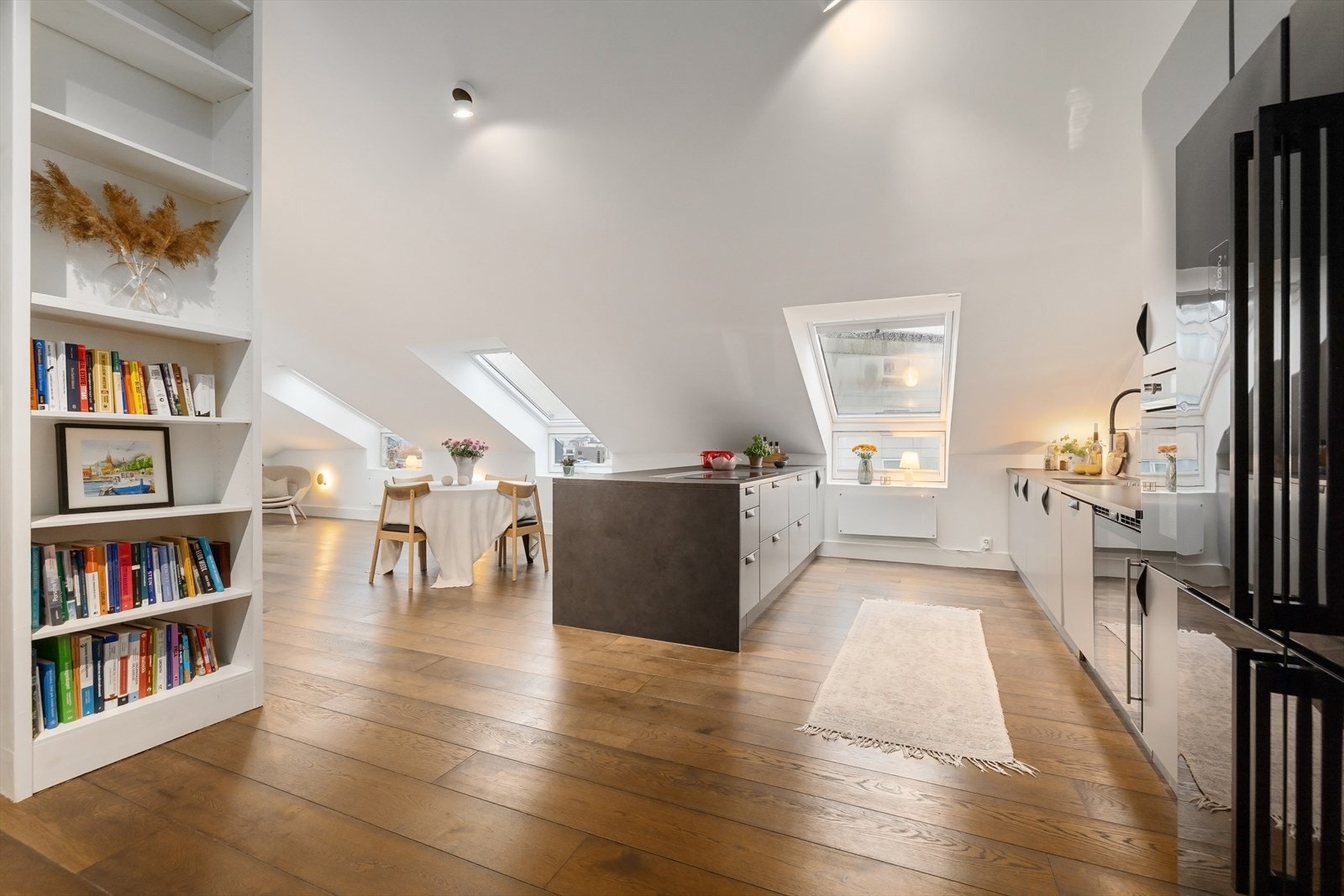 Leiligheten har en svært god atmosfære Galleribilde