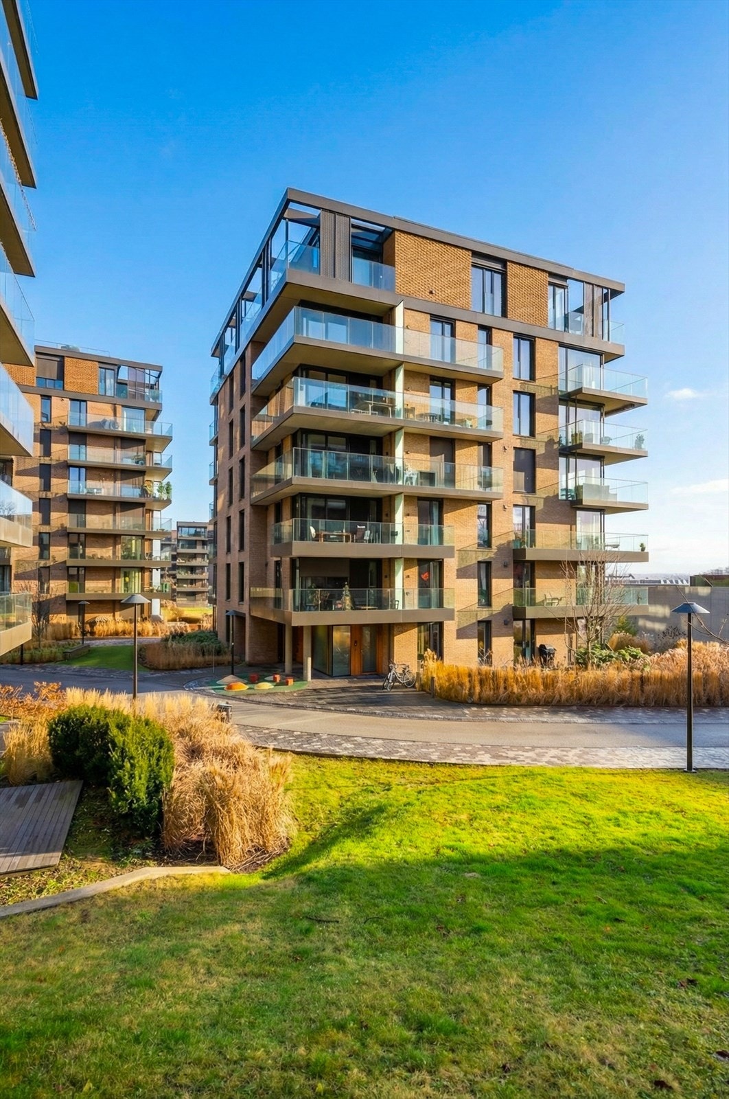 Inngangspartiet til blokken Galleribilde