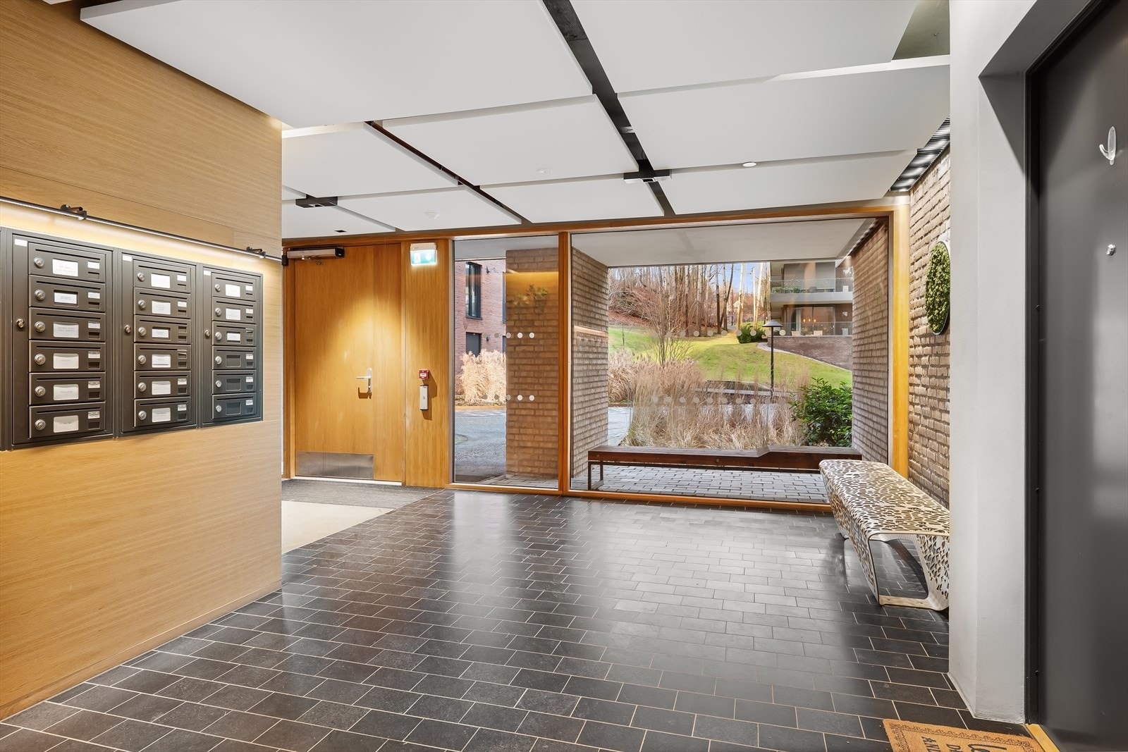 Meget flott inngangsparti Galleribilde