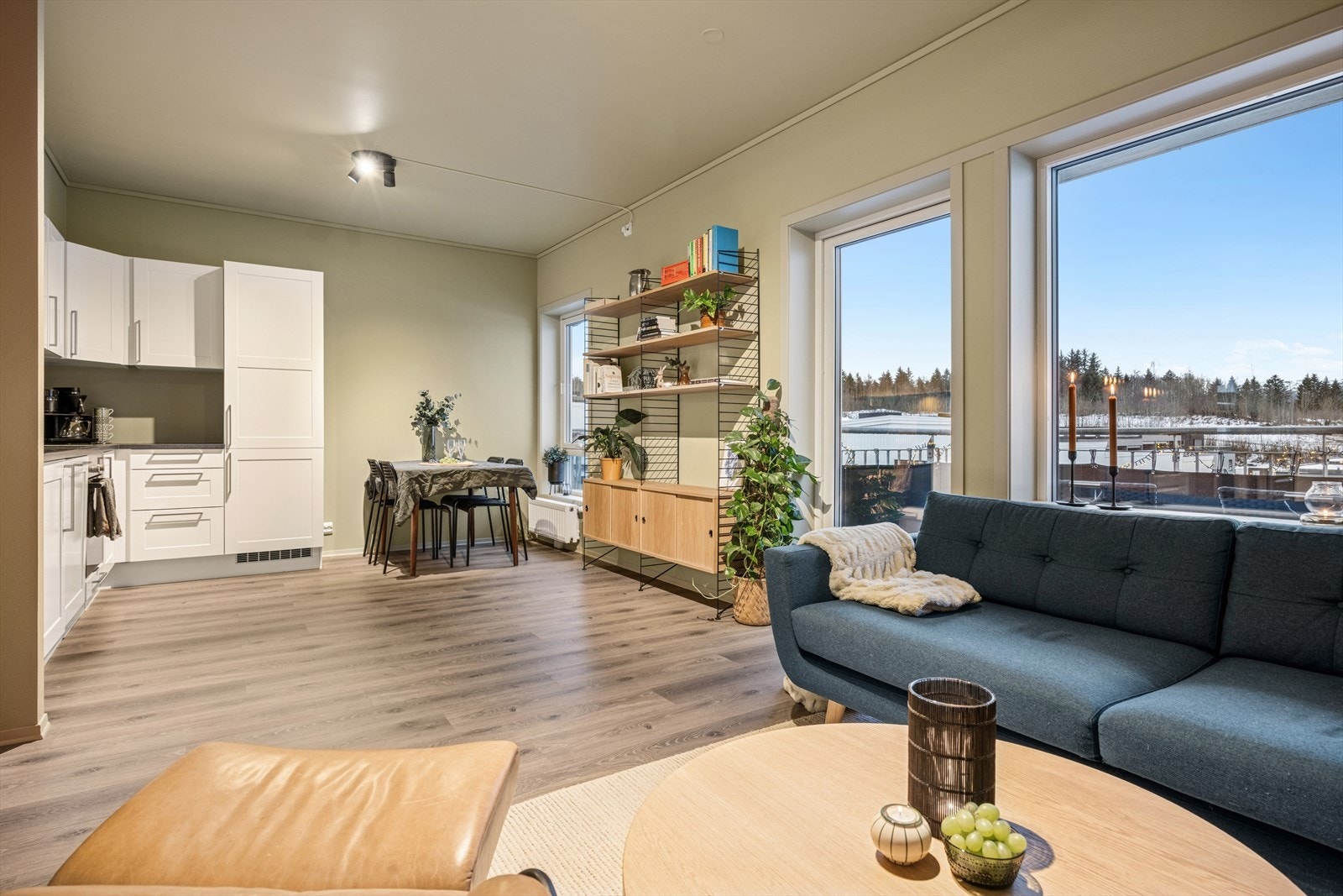 Leiligheten er av gjennomgående god standard og har kun fått tildelt TG0 og TG1 av takstmann. Galleribilde