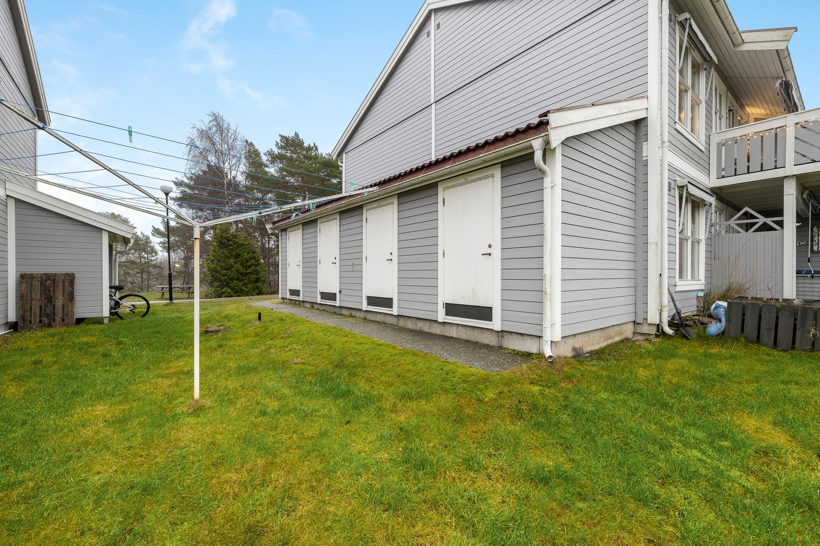 Utvendig er det en sportsbod Galleribilde