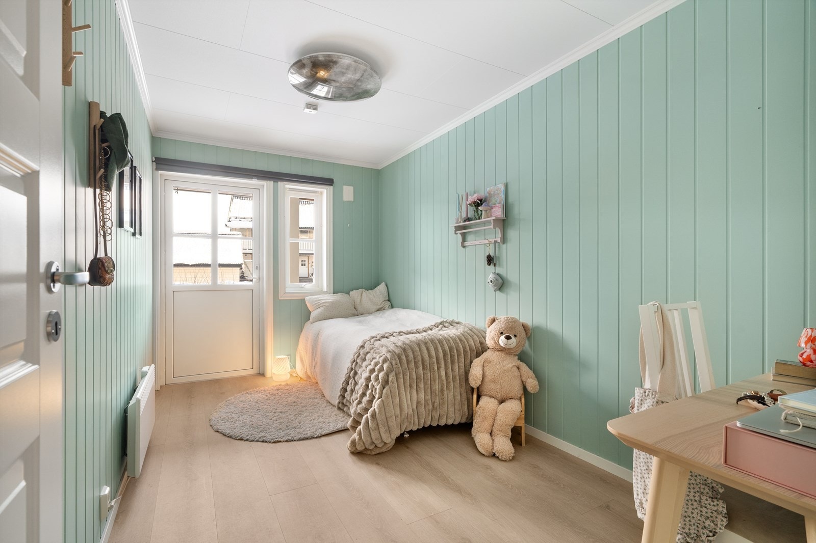 Soverom med direkte utgang til terrasse på 17 kvm Galleribilde