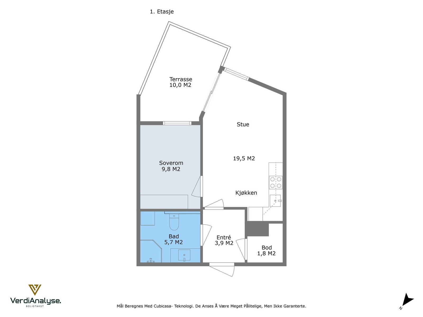 Planskisse Galleribilde