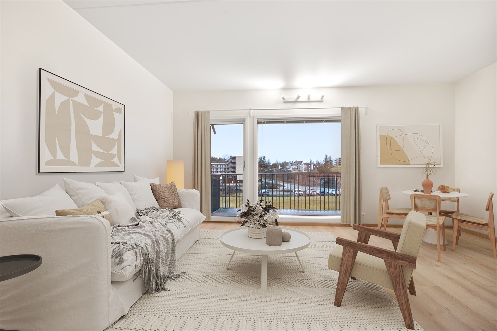 Eiendomsmegler 1 v/Jonas Lundby har gleden av å presentere Gladbakkgutua 18A! Foto: Hege Leren Galleribilde