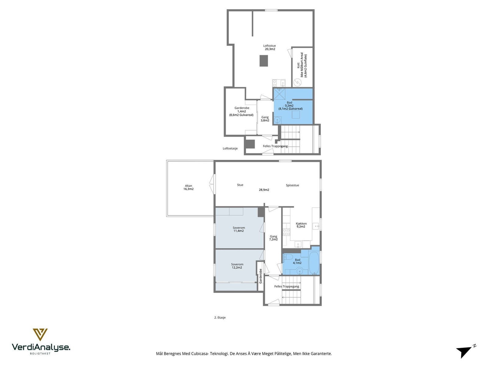 Begge plan samlet. Galleribilde