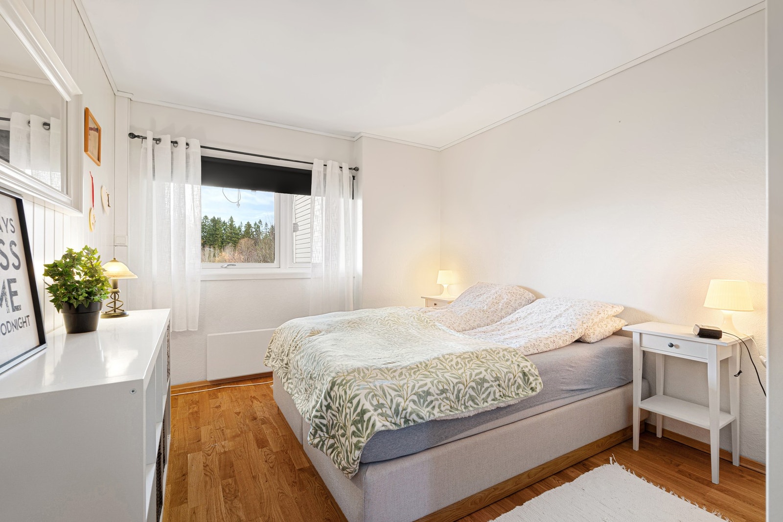 Soverommet er på 11,7m². Galleribilde